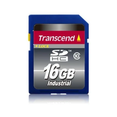 Abbildung von Transcend 16 GB SDHC Flash Speicher, Klasse 10 MLC