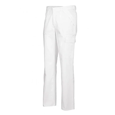 Abbildung von BP 1680 558 21 Ll Unisex Arbeitshose, mit Reißverschluss, 245,00 g/m² Stoffmischung, weiß,
