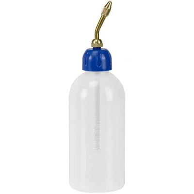 Abbildung von Pressol 06865 Öler aus mit Messingspritzrohr Öl , säure und kraftstoffbeständig / Ausziehbares Spritzrohr; + Skala (Material: LDPE Polyethylen Inhalt 250ml Farbe: Weiß, Transparent), 1 Stück (1er Pack)