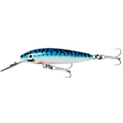 Abbildung von Rapala Countdown Magnum Angelköder Angelzubehör mit Abachiholz Konstruktion Salzwasser Spinnköder Lauftiefe 3.6 4.2m Fischköder 9cm, 17g Hergestellt in Estland Silver Mackerel