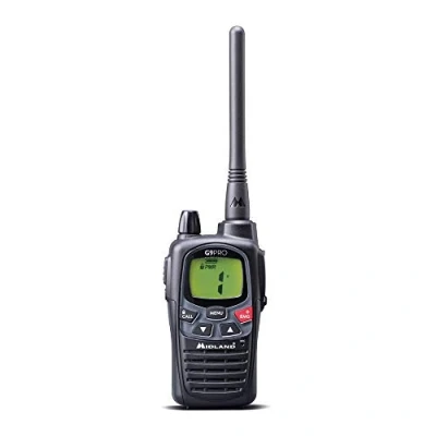 Abbildung von Midland G9 Pro, Professionel mobilradio (PMR), 101 kanaler, 446.00625 446.19375 Mhz, LCD, AA, Nikkel Metalhydrid (NiMH)