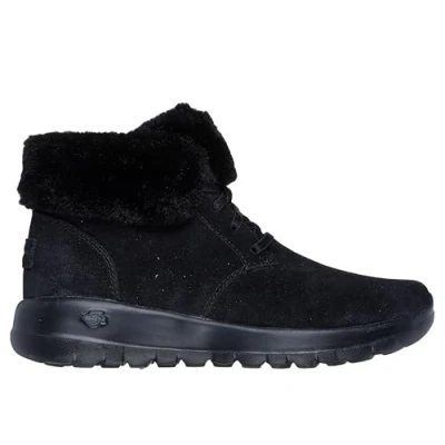 Abbildung von Skechers Onthego Schnürstiefelette, Damen, Größe: 41, Black Schuhe