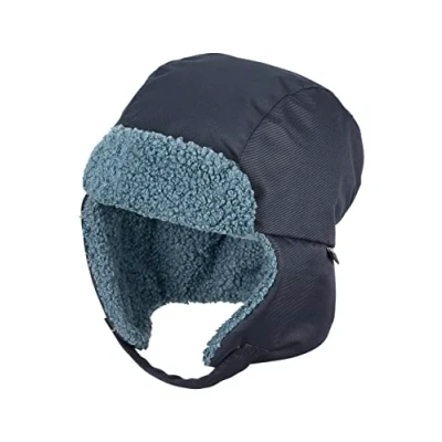 Abbildung von Sterntaler Baby Jungen Mütze Fliegermütze Outdoor mit Plüschfutter, marine, 55