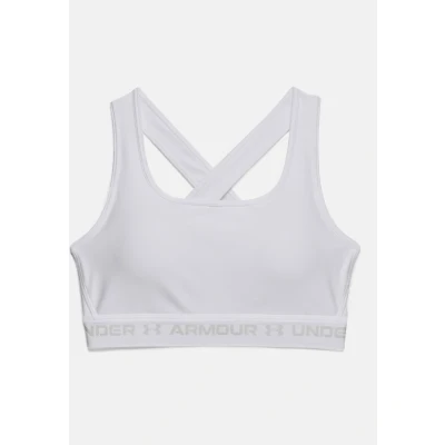 Abbildung von Under Armour Damen UA Crossback Mid Bra, atmungsaktiver Sport BH, komfortabler BH mit Kreuzträgern