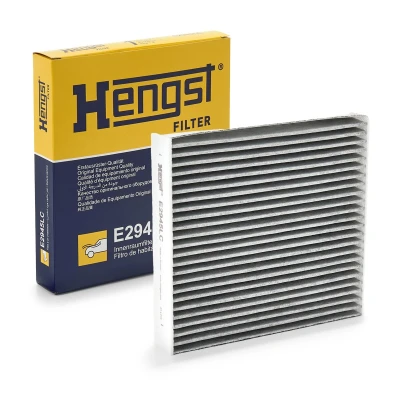 Abbildung von HENGST FILTER E2945LC Innenraumfilter Aktivkohlefilter 192 214 30 TOYOTA: Avensis III Station Wagon, Auris Schrägheck, Yaris II Schrägheck