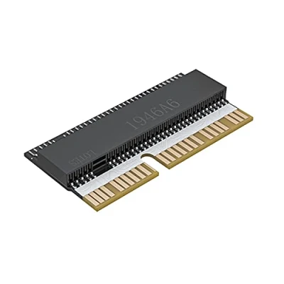 Abbildung von ANYOYO M.2 NVMe SSD Convert Adapter Card für Upgrade MacBook Air 2013 2014 2015 2016 2017 und Mac Pro Retina (Schwarz)