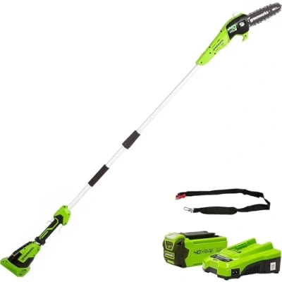 Abbildung von Trimmer Greenworks G40PSFK2 40 V 1x2,0 Ah Akku