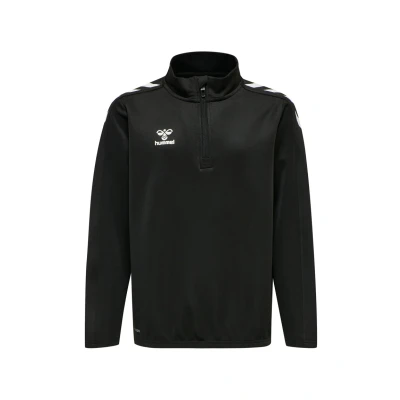 Abbildung von hummel hmlCORE XK Half Zip Poly Sweat Kids, Black/Black, 116