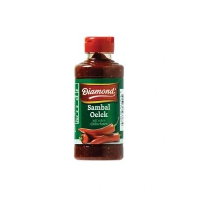 Abbildung von Diamond Sambal Oelek, sehr scharf PET Flasche, 6er Pack (6 x 200 grams)