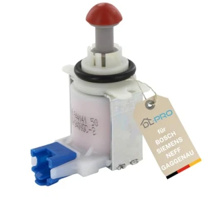 Abbildung von DL pro Ventil Magnetventil Ablaufventil für Wassertasche in Spülmaschine Geschirrspüler/Fehler E19 / passend Bosch 631199 00631199 11033896 Neff Gaggenau Küppersbusch Balay