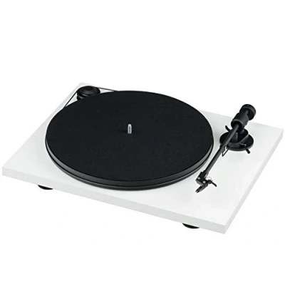 Abbildung von Pro Ject Primary E, Audiophiler Plug&amp;Play Plattenspieler (Weiß)
