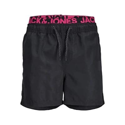 Abbildung von JACK &amp; JONES Herren JPSTARUBA JJSWIMSHORTS AKM DB, Tap Shoe/PINK Peacock, M