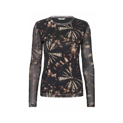 Abbildung von b.young Bypromesh Langarmshirt, Damen, Größe: XL, Tigers eye mix