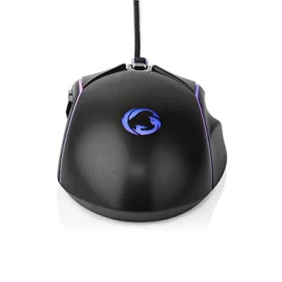 Abbildung von NEDIS Gaming Mouse Verdrahtet 800/1200 / 2400/3200 4800/7200 DPI Einstellbar Anzahl Knöpfe: 7 Programmierbare Tasten Rechtshändig 1.50 m RGB
