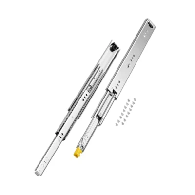 Abbildung von VEVOR Schubladenführungen Teleskopschienen Vollauszug Schubladenschiene 450mm