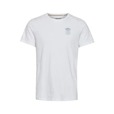 Abbildung von Blend Camillo Tshirt print, Herren, Größe: Large, Bright white