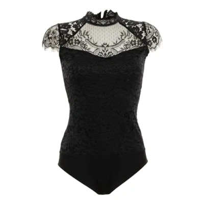 Abbildung von Hangowear Blusenbody DAFNE schwarz, weiß