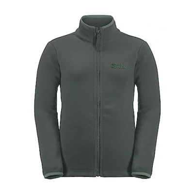Abbildung von Jack Wolfskin Taunus Fleecejacke für Kinder, Größe: 128, Slate green