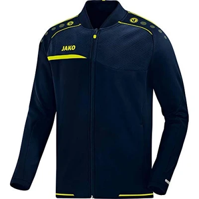Abbildung von JAKO Herren Clubjacke Prestige, marine/lemon, M, 6858