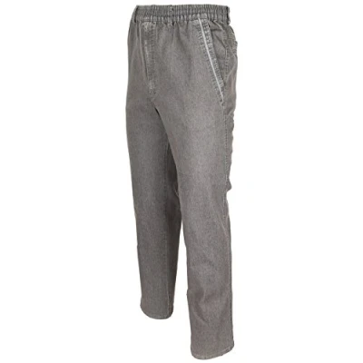 Abbildung von SOUNON Herren Jeans, Cargojeans, Schlupfhose Schlupfjeans, Stretchjeans Anthrazit (M2), Groesse: XL