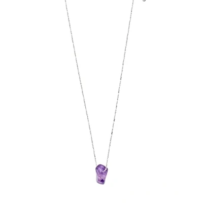 Abbildung von Pilgrim CHAKRA Amethyst Halskette versilbert