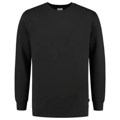 Abbildung von Tricorp 301015 Casual Sweatshirt, Waschbar 60C, 70% Baumwolle/30% Polyester, 280g/m², Weiß, Größe XL
