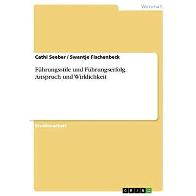 Abbildung von Führungsstile und Führungserfolg. Anspruch Wirklichkeit