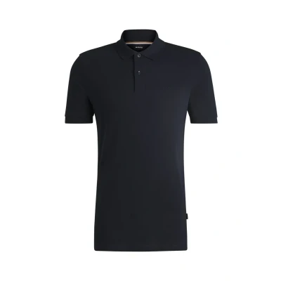 Abbildung von BOSS Pallas Poloshirt, Herren, Größe: Large, Navy