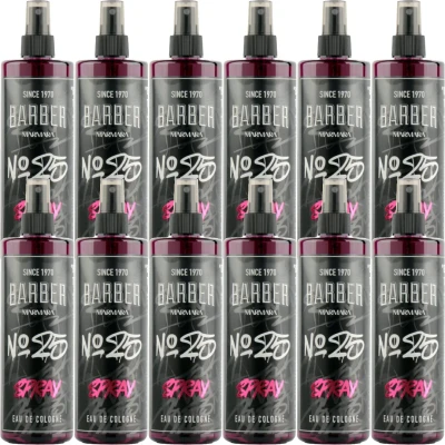 Abbildung von Barber MARMARA No.25 Eau de Cologne Spray herren GRAFITTI 1x 400ml after shave Duftwasser Rasierwasser Männer Herrendüfte Bodyspray Barbershop Friseur Kolonya Parfume