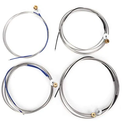 Abbildung von Double Bass Contrabass Strings, Professionelle Kontrabass Saite Zubeh?r f¡§1r Musikinstrumente,Geigenzubeh?r