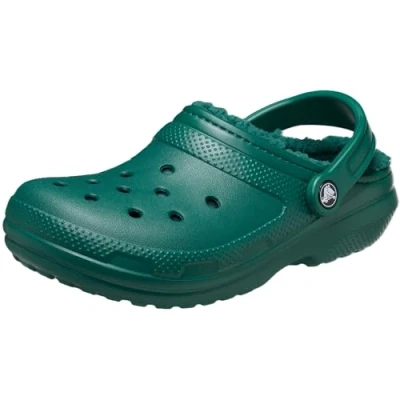 Abbildung von Crocs Classic Unisex Pantolette flach, Größe: 41 42, Emerald Schuhe