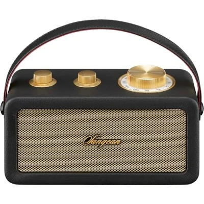 Abbildung von Sangean RA 101 Akku Radio FM Bluetooth®, AUX wiederaufladbar Schwarz, Gold