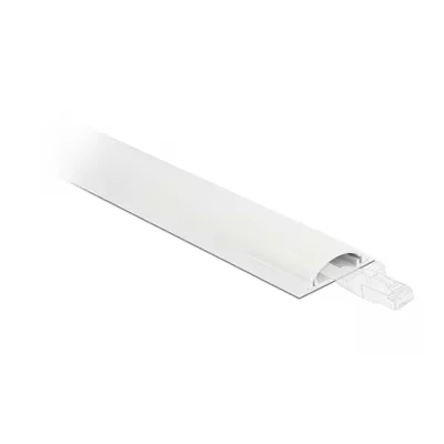 Abbildung von Delock Kabelkanal 20704 selbstklebend 30 x 8 mm Länge 1 m weiß