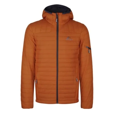 Abbildung von Westfjord Herren Hekla wattierte Steppjacke, Braun/Marineblau, Größe XL