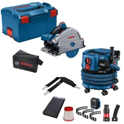 Abbildung von Combi Set Akku Handkreissäge BITURBO GKT 18V 52 GC + Sauger GAS 12 MC