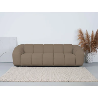 Abbildung von andas 3 Sitzer &quot;Maribik&quot;, Big Sofa, recycelter Boucle Stoff, plüschig, Breite 247 cm