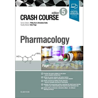 Abbildung von Crash Course Pharmacology: Enhanced Digital Version Included. Details inside