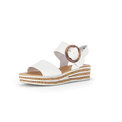 Abbildung von Gabor Keilsandalette, Damen, Größe: 40, Beige écru Schuhe