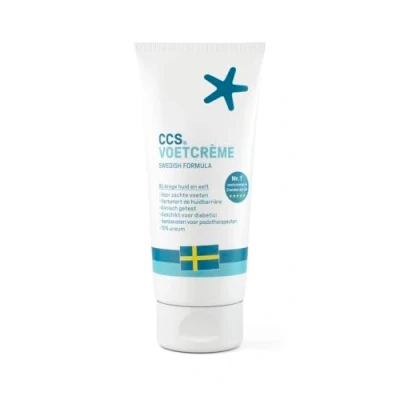 Abbildung von CCS Fußcreme, Schwedische Formel Für trockene Haut und Schwielen, Feuchtigkeitsspendende Creme Füße Fersen, Weiche ohne Schwielen 175 ml