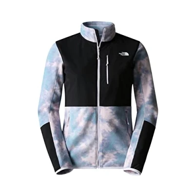Abbildung von THE NORTH FACE Diablo Sweatshirt Lavender Fog Glacier Dye Print TNF Black XS