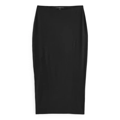 Abbildung von Next Jersey MIDI Skirt Bleistiftrock, Damen, Größe: 38, Black
