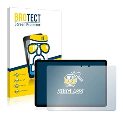 Abbildung von BROTECT Schutzglas für Samsung Galaxy Tab S7 WiFi 2020 (im Querformat) Schutzfolie Panzer Folie Glas [Extrem Kratzfest 9H, Anti Fingerprint,