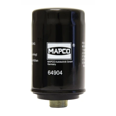 Abbildung von MAPCO 64904 Ölfilter M27X1,5 Anschraubfilter VOLKSWAGEN: Scirocco III, GOLF 5 Schrägheck, 6, AUDI: A5 B8 Cabrio, A4 Avant, A6 C7 Avant