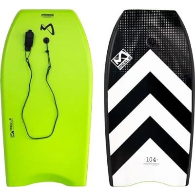Abbildung von Bodyboard SpeedSkin Kinder/Erwachsene mit Leash grün Mesle