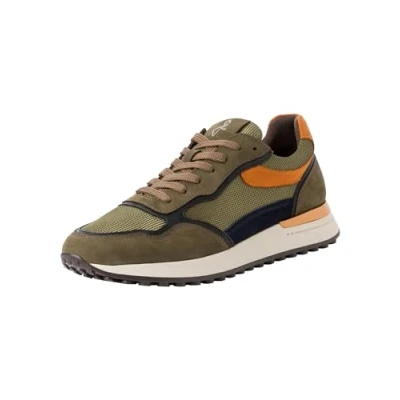 Abbildung von Marco Tozzi BY Guido Maria Kretschmer Sneaker low, Herren, Größe: 46, Khaki comb Schuhe