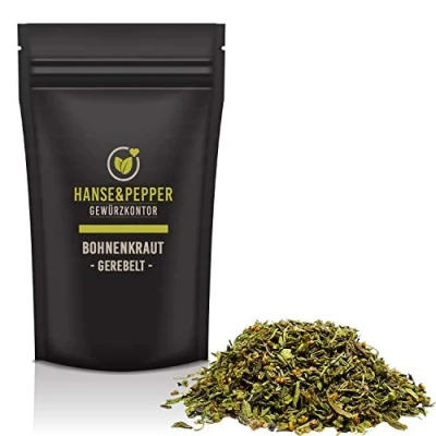 Abbildung von 250g Bohnenkraut gerebelt Samen Kräuter natürlich vom Hanse&amp;Pepper Gewürzkontor Gourmet Serie