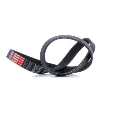 Abbildung von GATES 6PK1098 Keilrippenriemen 1098 6 Polyester, EPDM (Ethylen Propylen Dien Kautschuk) RoadMax Value Line VOLKSWAGEN: Golf 6, 5 Schrägheck