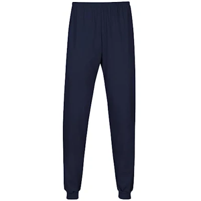 Abbildung von Trigema Mädchen 237096 Schlafanzughose, Blau (Navy 046), 152