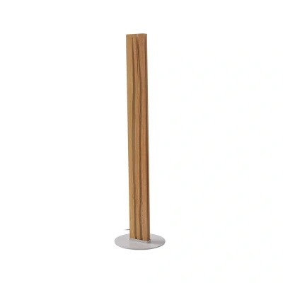 Abbildung von Lucande LED Stehleuchte Silja, 101 cm, Holz, Harz, 250lm