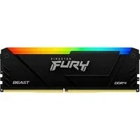 Abbildung von Kingston FURY Beast RGB 32GB 3200MT/s DDR4 CL16 DIMM PC Arbeitsspeicher KF432C16BB2A/32